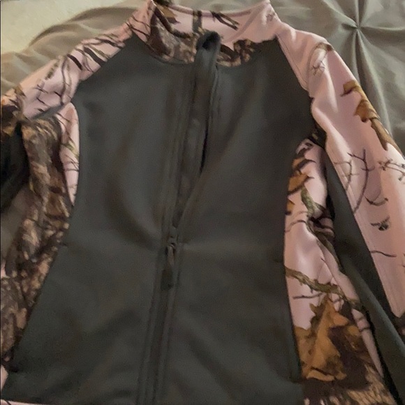 Pink camouflage jacket - Picture 1 of 2